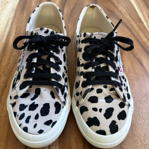 Superga leopard print sneakers. Size 8.5 in excellent used condition almost new. - Picture 6 of 7